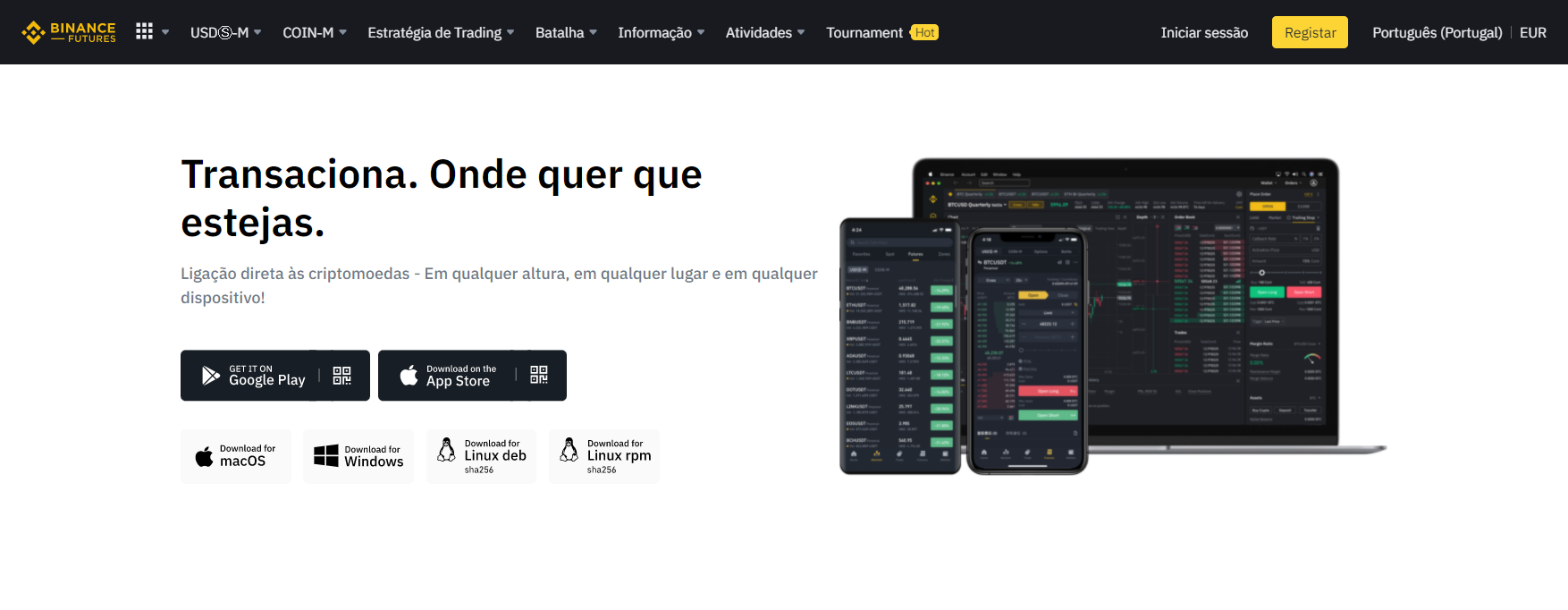 Aplicativo móvel Aplicativo móvel
