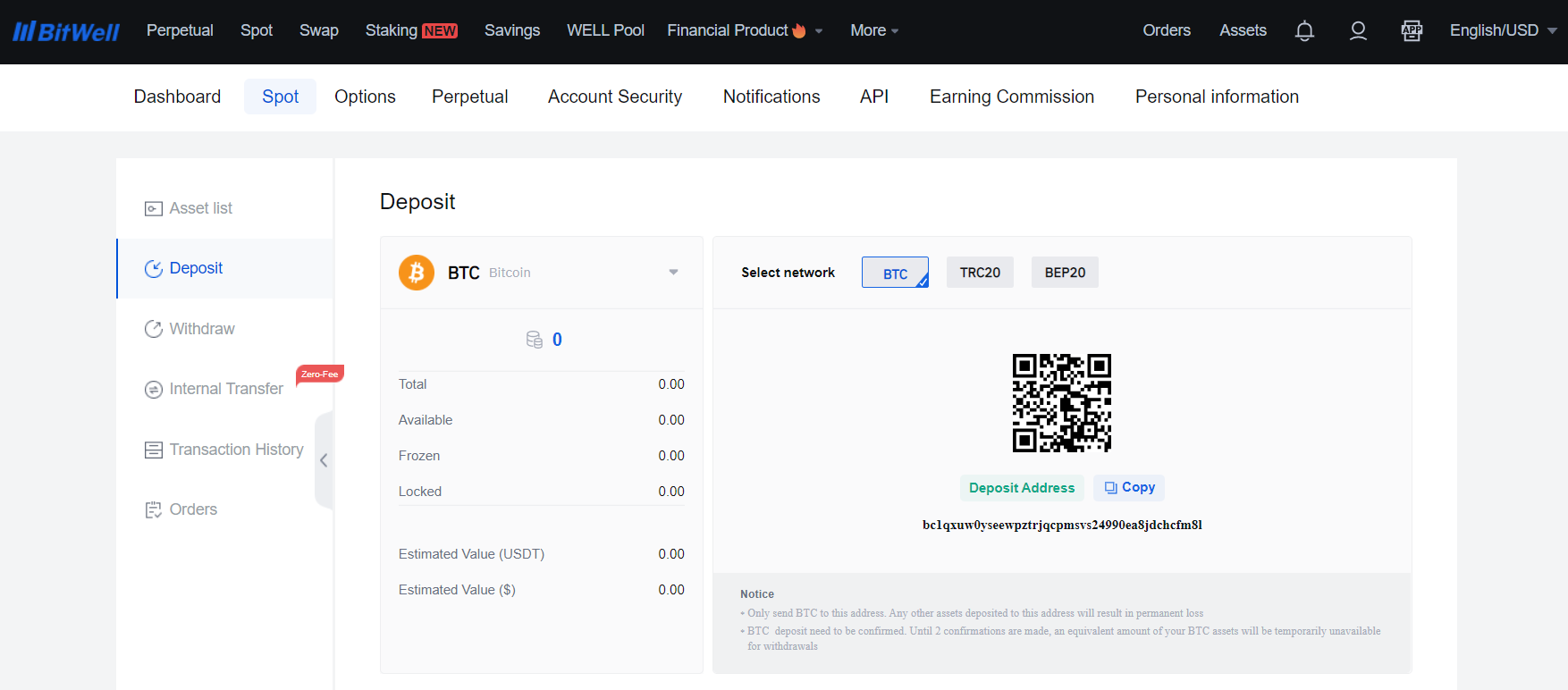 Como recarregar um depósito na negociação de derivados de criptomoeda BitWell? Como recarregar um depósito na negociação de derivados de criptomoeda BitWell?