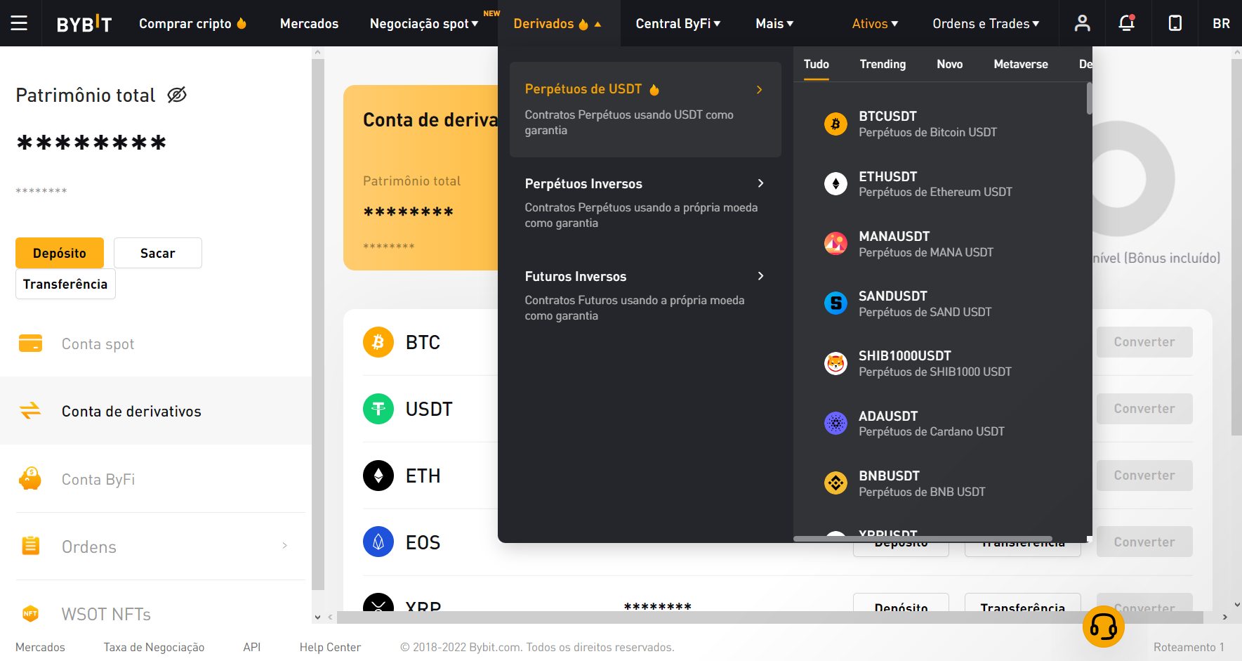 Derivativos de criptomoeda bybit Derivativos de criptomoeda bybit