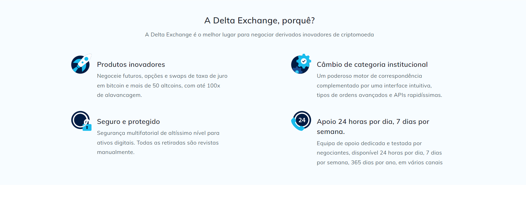 Vantagens da troca de criptomoedas Delta Vantagens da troca de criptomoedas Delta