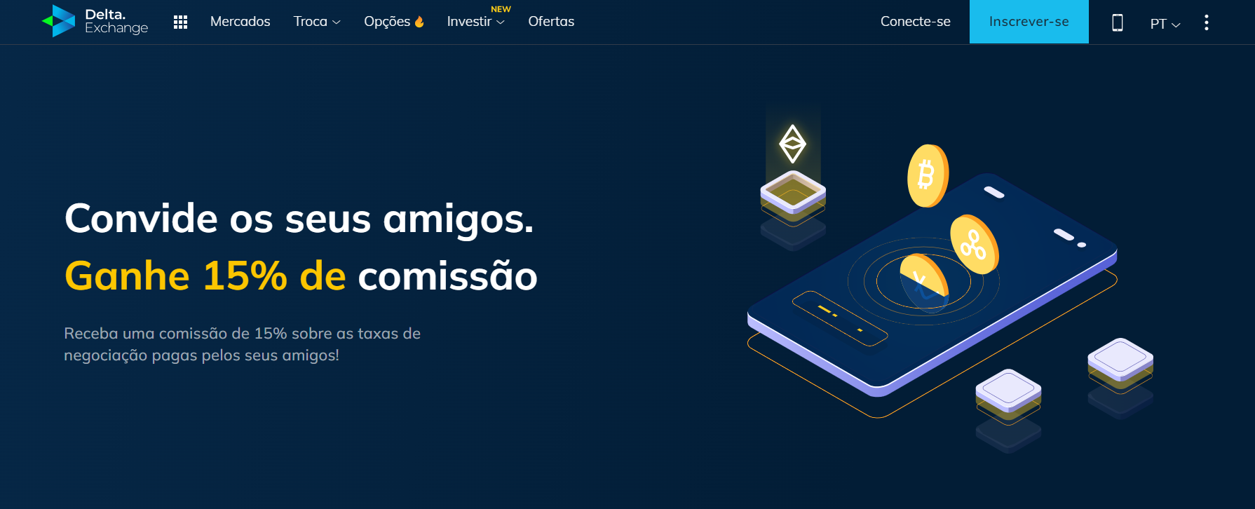 A Delta oferece um programa de indicação confiável A Delta oferece um programa de indicação confiável