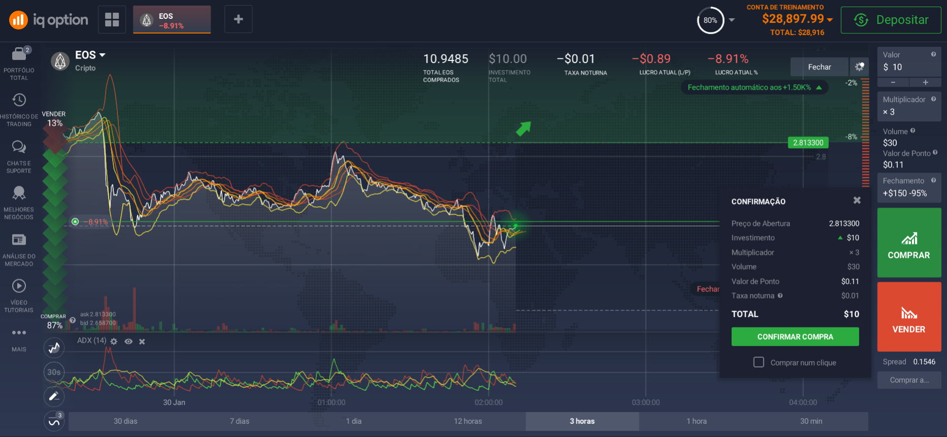 Invista na EOS no Brasil Invista na EOS no Brasil