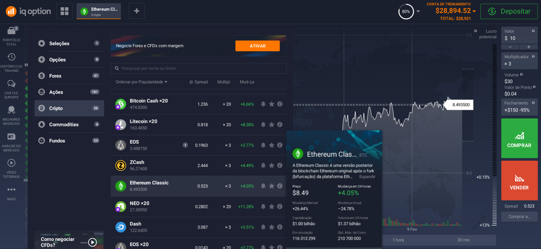 Como investir no Ethereum Classic (ETC)? Como investir no Ethereum Classic (ETC)?