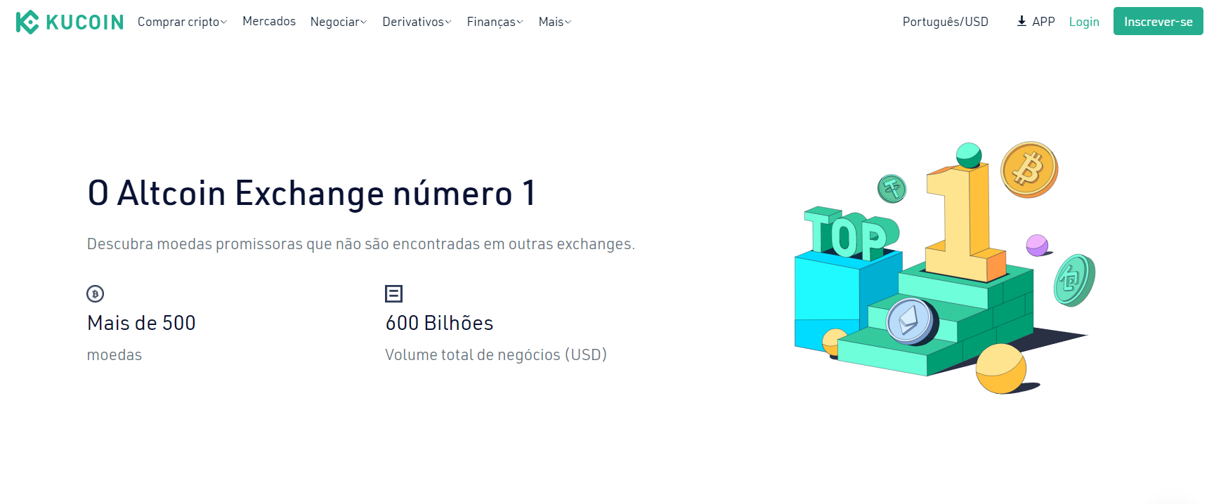 KuCoin é uma exchange de criptomoedas com uma variedade de ativos digitais e criptomoedas KuCoin é uma exchange de criptomoedas com uma variedade de ativos digitais e criptomoedas