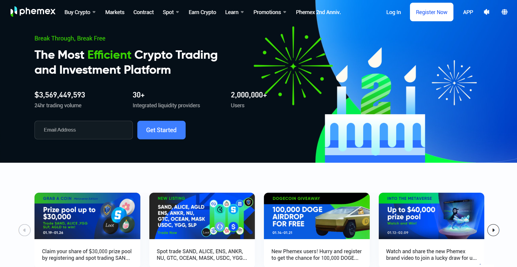 Plataforma de negociação de derivativos de criptomoedas Phemex Plataforma de negociação de derivativos de criptomoedas Phemex