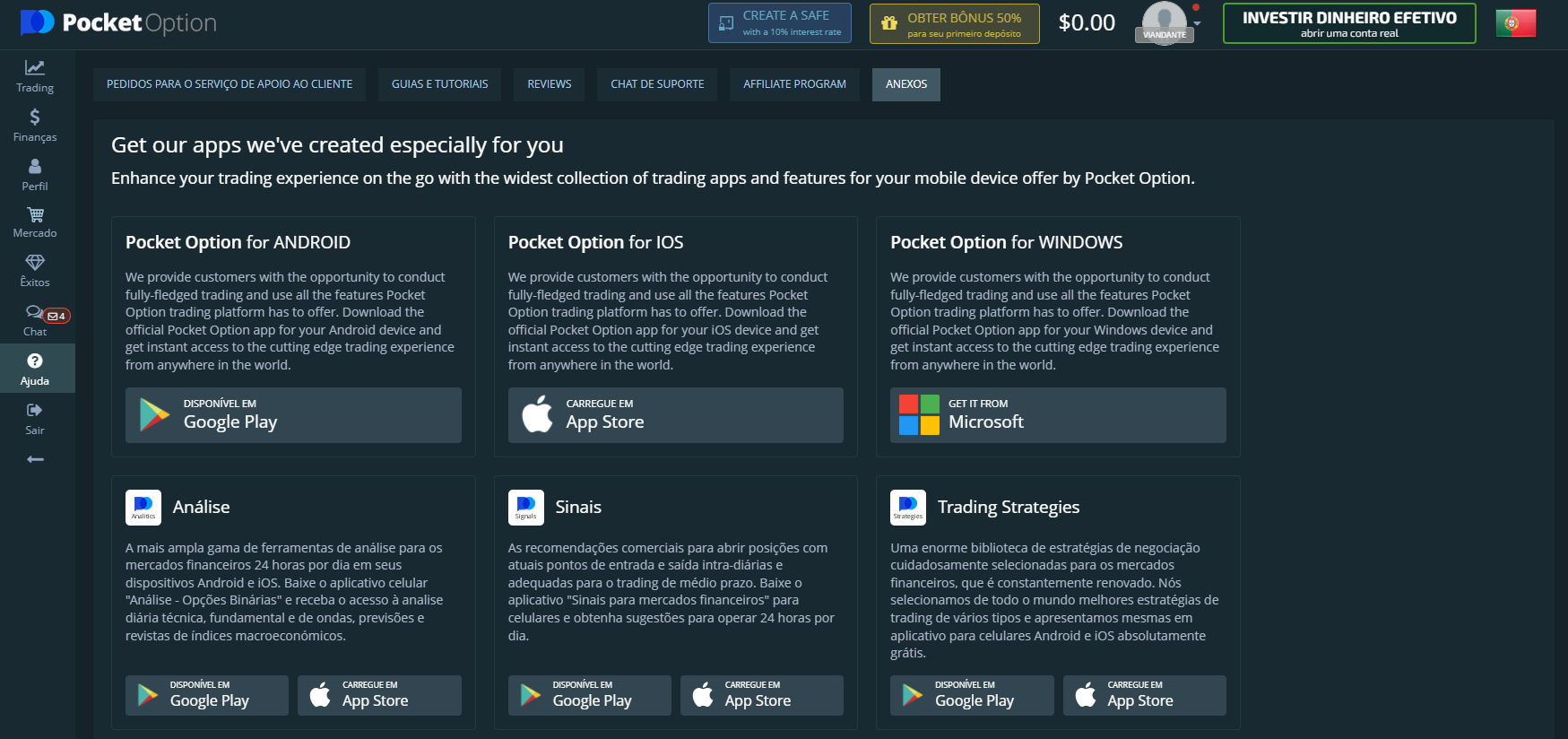Como fazer o download do aplicativo Pocket Option? Como fazer o download do aplicativo Pocket Option?
